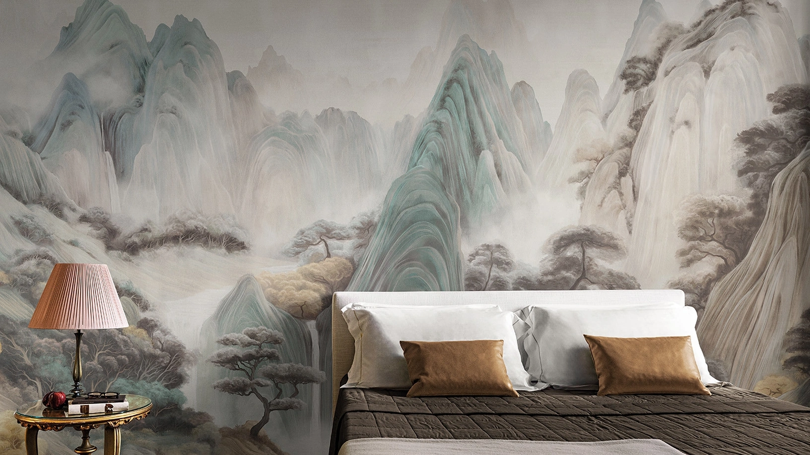 Carta da parati Les Rochers Mystiques di London Art