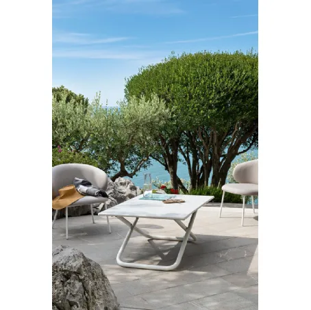 Tavolino in metallo Easy di Connubia