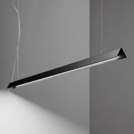 Lampada a sospensione VLine in alluminio di Ideal Lux