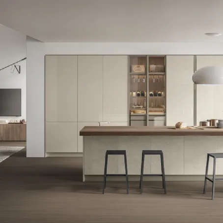 Aliant 2 Noce Eucalipto, Canapa, top Neolith Shilin