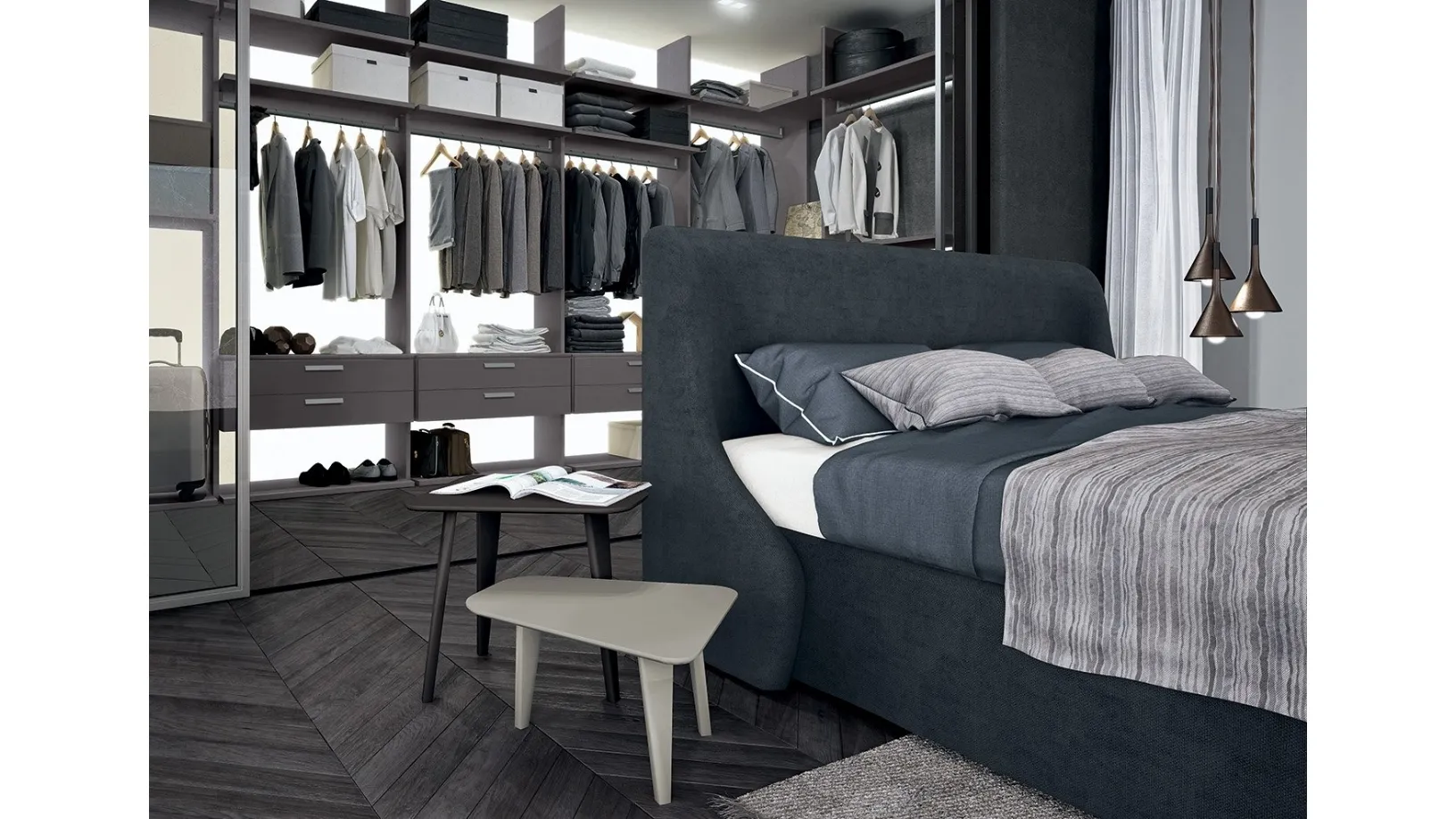 Cabina Armadio Golf Guardaroba Flexo M123 di Colombini Casa