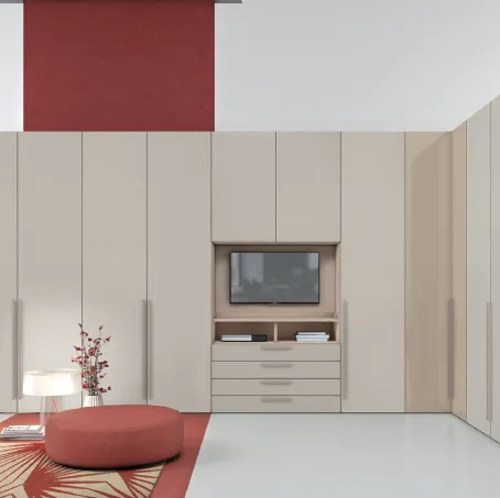Armadio Golf One con Porta Tv W107 di Colombini Casa