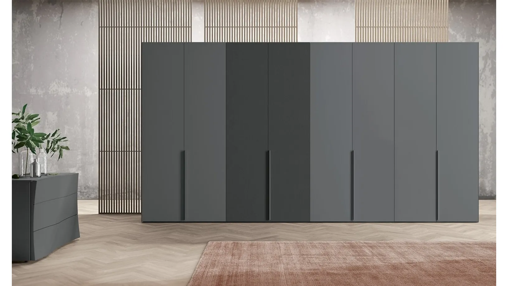 Armadio Vitalyty Style Grigio di Colombini Casa