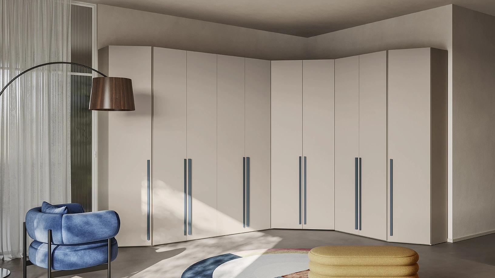 Armadio Concreta W02 di Colombini Casa