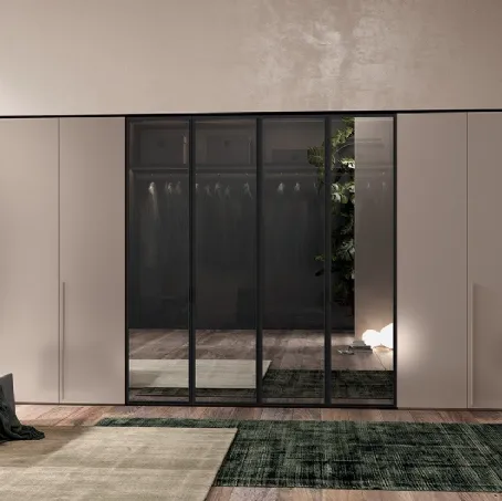 Armadio Vitalyty Solid e Sunrise di Colombini Casa