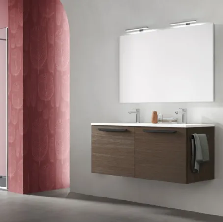 Mobile da Bagno con profondità ridotta 46 01 di Arcom