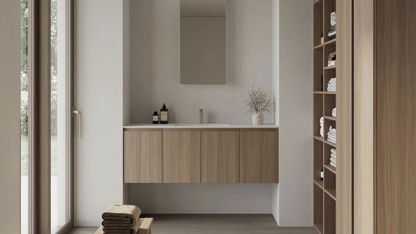 Mobile da Bagno sospeso INK NK011 di Compab