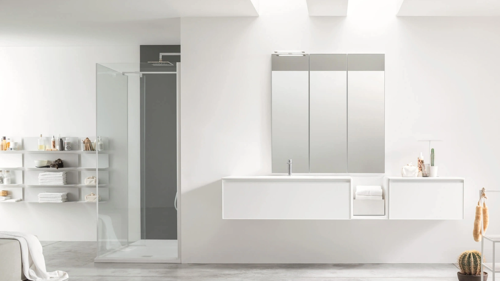 Mobile da Bagno sospeso Shape 36 di Arcom