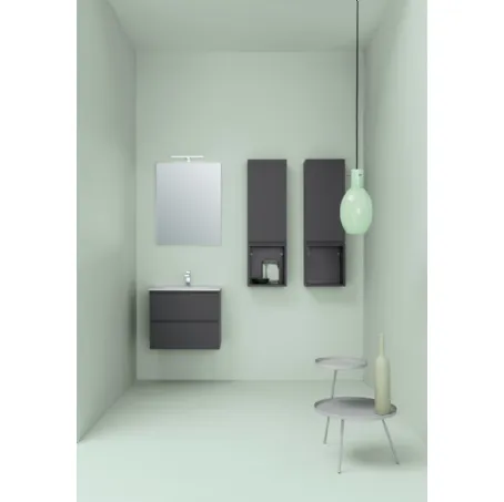 Mobile da Bagno in laccato opaco UPDATE UP001 di Compab