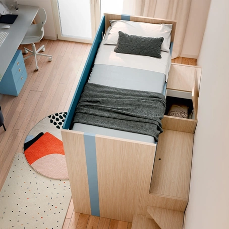 Cameretta con letti a castello Lila di Nidi