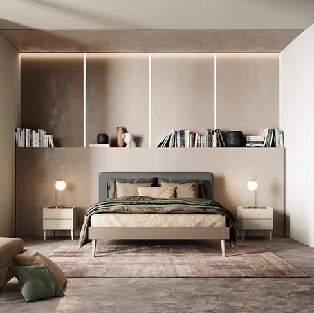 Gruppo Notte Brick con piedini di Colombini Casa