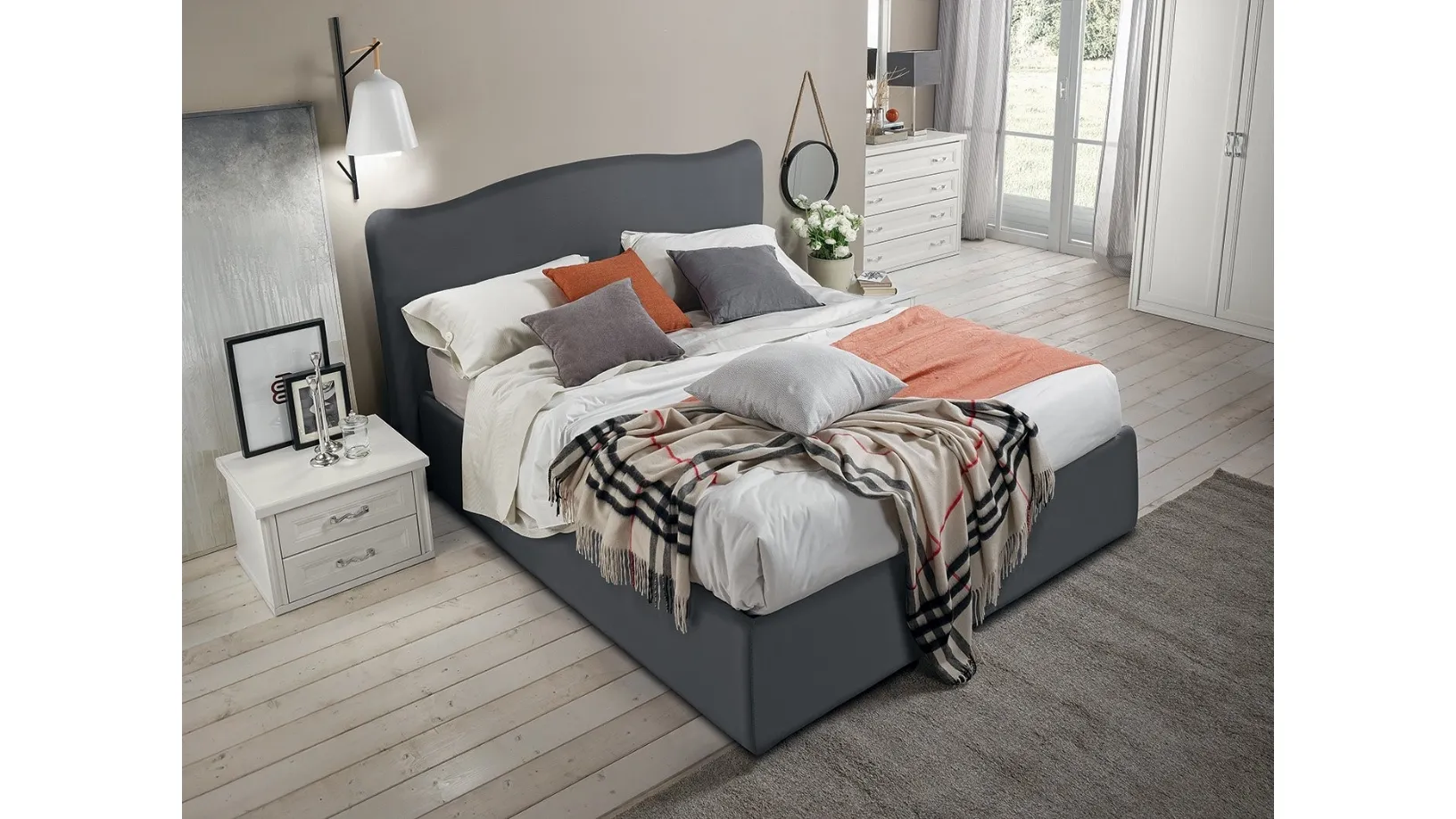 Letto Arcadia Erika di Colombini Casa