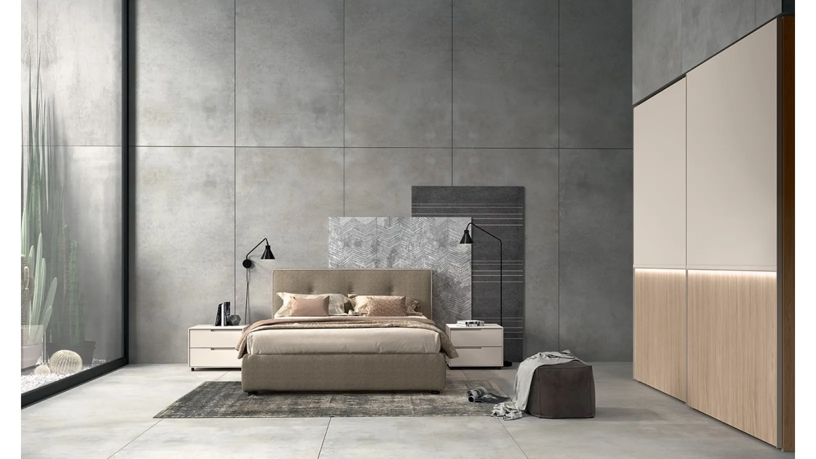 Letto Vitalyty Float di Colombini Casa