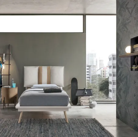 Letto singolo Santorini di Target Point
