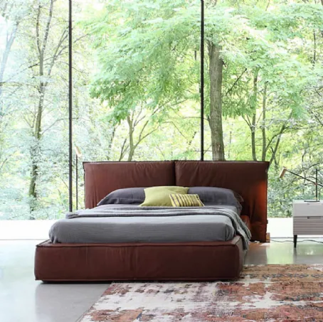 Letto imbottito Zero16 di Devina Nais