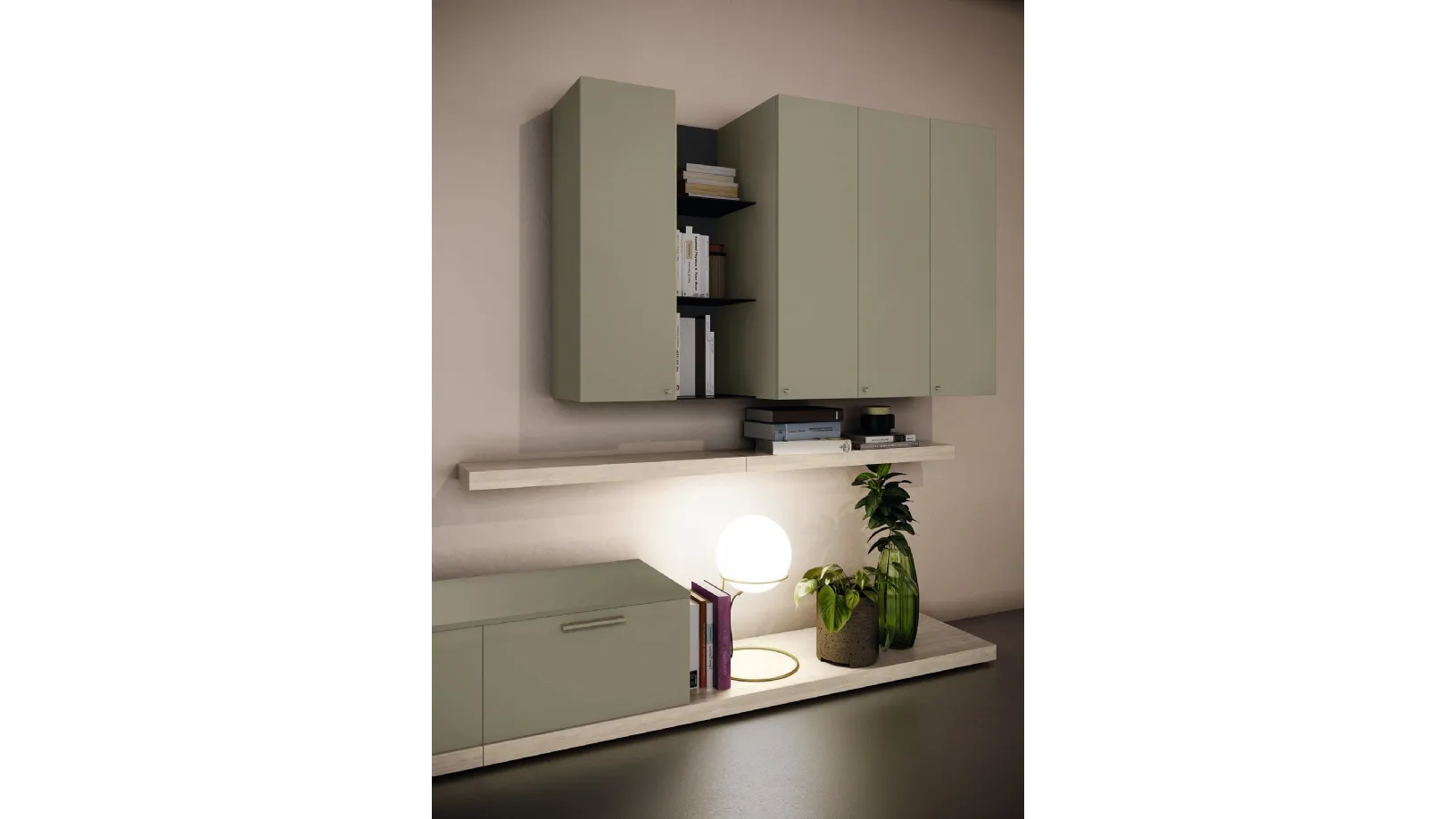 Libreria Golf Infinity L108 di Colombini Casa