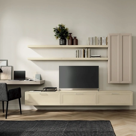 Parete Attrezzata Arcadia AS004 di Colombini Casa