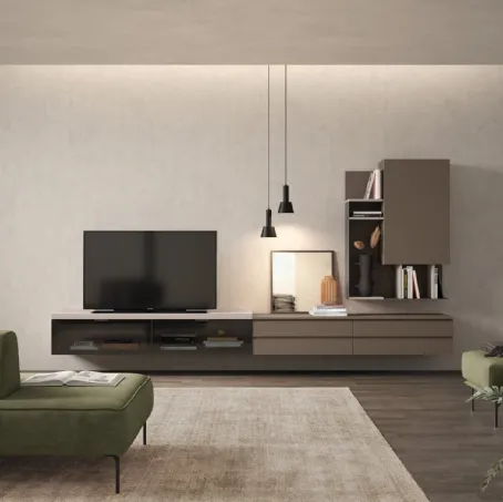 Parete Attrezzata Golf L103 di Colombini Casa