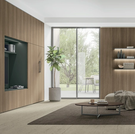 Parete Attrezzata Logica Plus UNIT 02 di Tomasella