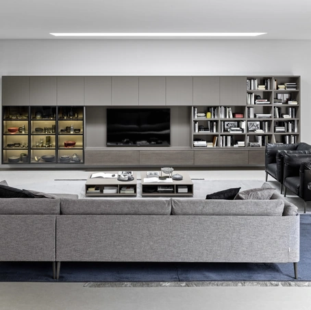 Parete Attrezzata Pannelli TV 02 di Novamobili