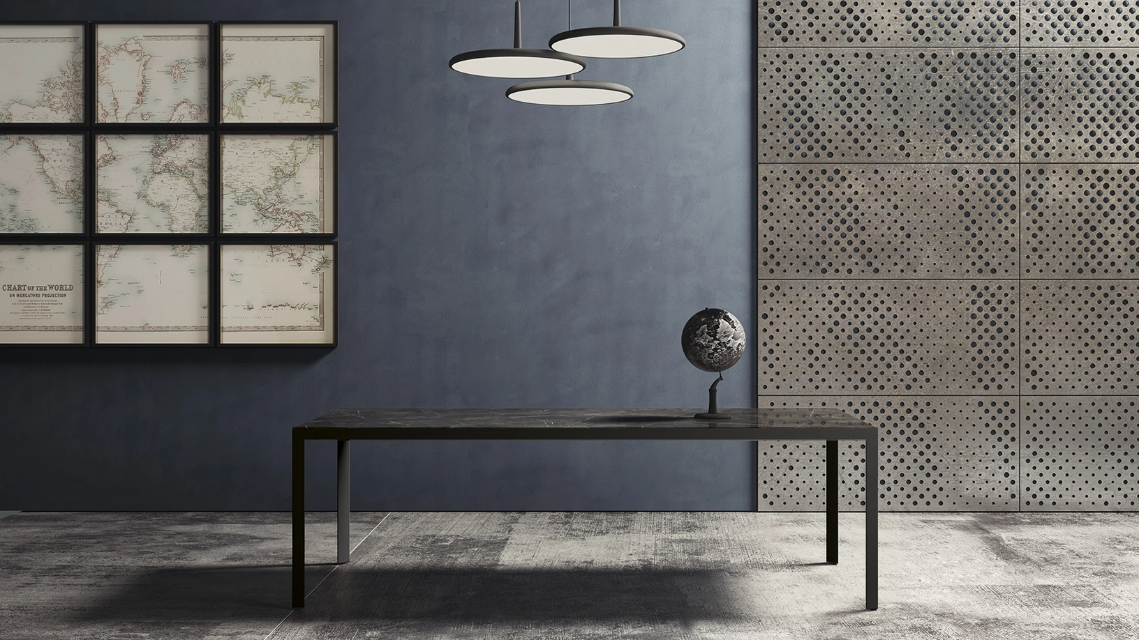 Scrivania Direzionale D1 Executive 02 di Colombini Office