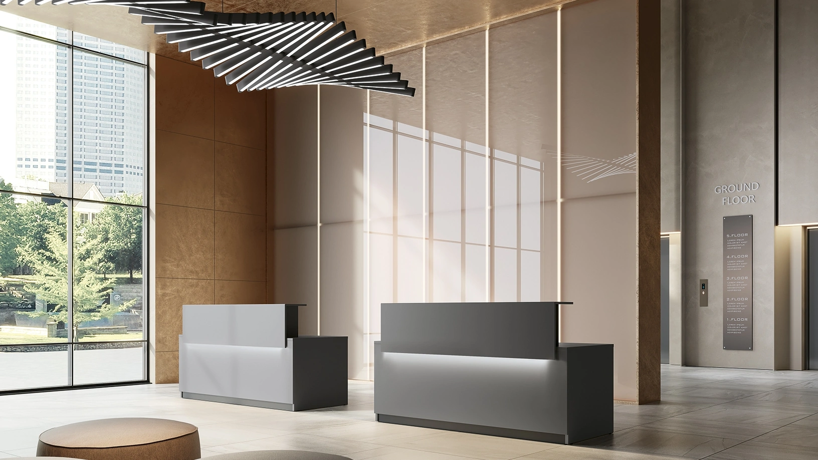 Reception Class 03 di Colombini Office